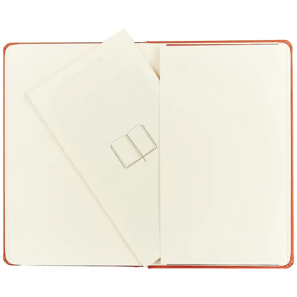 Записная книжка «Classic Pocket» А6, 96 листов в линейку, оранжевая, Moleskine 242492 — 4
