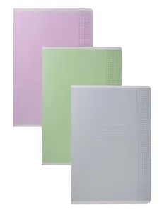 Тетрадь А4 96л кл. "Easy Cover" пласт.обл., ассорти