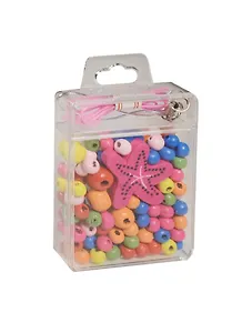 Набор бусинок дерево с фигуркой  морская звезда (11-05713-14)