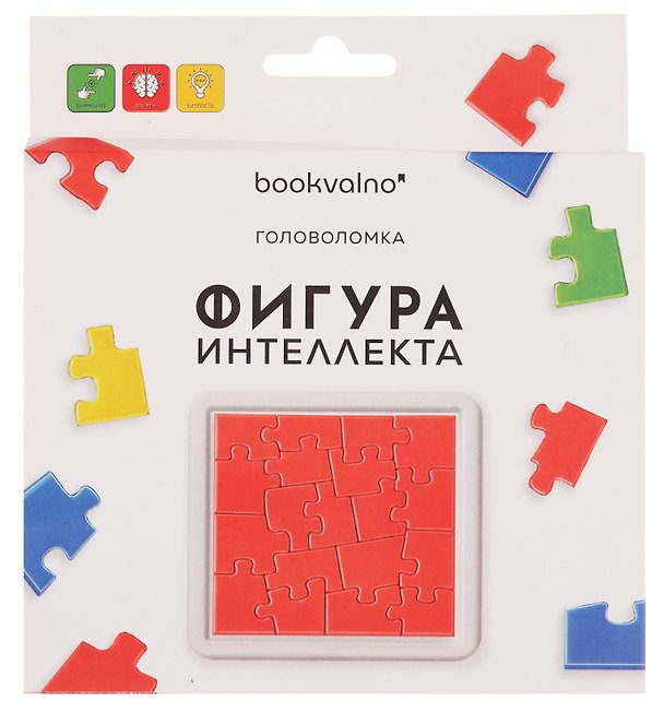 Головоломка «Фигура интеллекта», красная 3158781 — 1