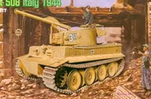 ЗВ Танк Bergepanzer Tiger I spzabt 508 Italy 1944 (7210) (1:72) (коробка) — 2304521 — 1