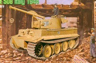 ЗВ Танк Bergepanzer Tiger I spzabt 508 Italy 1944 (7210) (1:72) (коробка) 2304521 — 1