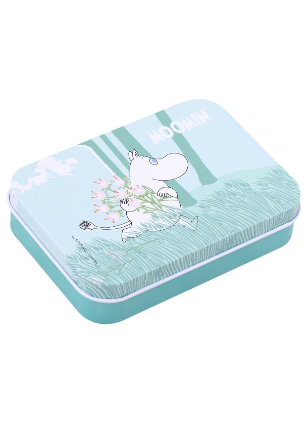 Шкатулка MOOMIN Муми-тролль с букетом (9х7х3) (металл) (12-21695-MT-001) 2914677 — 1