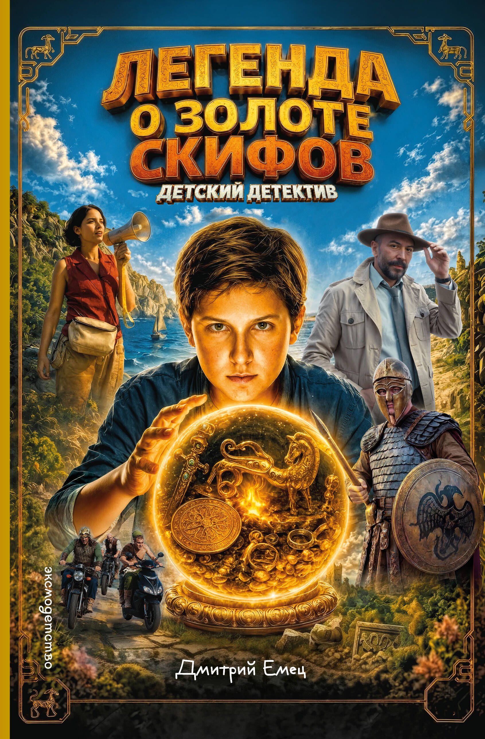 Дмитрий Александрович Емец Золото скифов (ил. А. Крысова) (кинообложка)