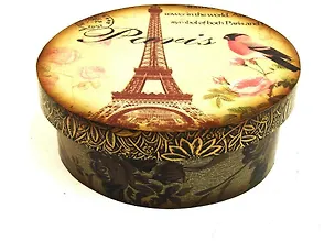 Декоративная шкатулка из древесины павловнии (МДФ) (29008) (19х15,5х8) 2367533