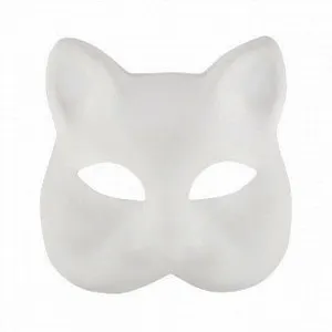 Набор для творчества Маска из папье-маше для декорирования Кот AF05-051-02