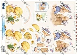 Аппликация бумажная вырубная серии "Морхедс" (G82136) Отпуск 2261020 — 1