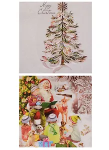 Набор салфеток для декупажа Снеговик (60808/SDL057400)