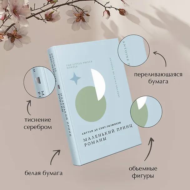 Книга Комплект Книги и шоппер ("Лекарство от меланхолии", "Маленький принц. Романы" и Шопер "Лучше бы я сейчас читал...") (Рэй Брэдбери, Антуан де Сент-Экзюпери) — 8