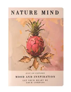 Тетрадь 48л кл. "JANE. Nature Mind" карт.обл.,  мат.ламинация, тиснение фольгой, скрепка