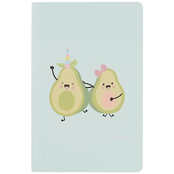 Тетрадь в клетку Kairui, Lovely avocados, 32 листа, в ассортименте 257685 — 3