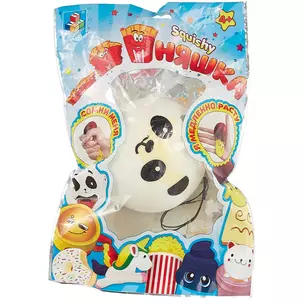 Игрушка-антистресс, 1TOY/Вантой, мммняшка squishy (сквиши), шар-панда w20/6.5/6.5/4 — 2660913 — 1