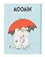 Блоки для записей, 8 штук по 20 листов, самоклеящиеся "Moomin" диспенсер-книжка — 3046770 — 1