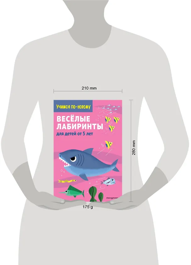 Книга Веселые лабиринты: для детей от 5 лет () — 5