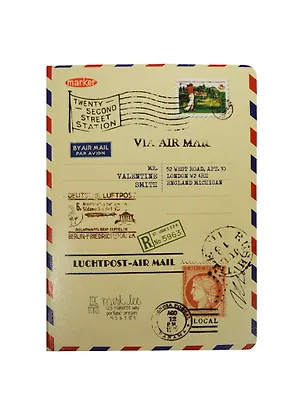 Тетрадь в клетку Marker Arte, "Конверты", А4, 40 листов, в ассортименте 232240