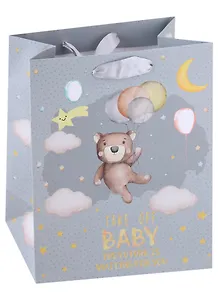 Пакет А5 23*18*10 "Hello, baby" дет., бум.мат.ламинат