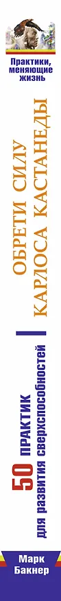 Книга Обрети силу Карлоса Кастанеды. 50 практик для развития сверхспособностей (Марк Бакнер) — 3