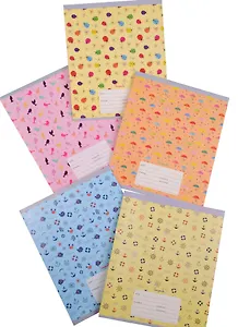 Тетрадь в клетку Unnika, "Разноцветный орнамент", 18 листов, в ассортименте