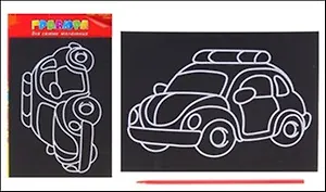 Гравюра цветная для самых маленьких Полиция (538586) (упаковка)