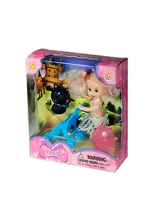 Кукла Kelly Набор с коляской и хрюшкой (D3007C-02) (коробка)