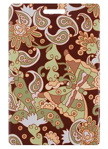 Чехол для карточек Узор Пейсли и бабочка (ДК2017-126)