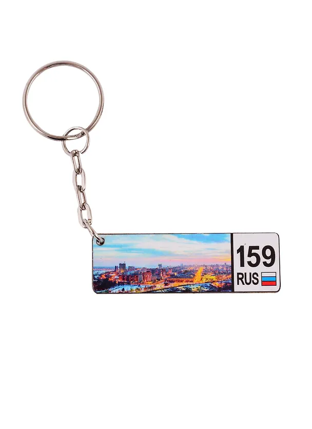 ГС Брелок Пермь Свиток вид 5 (дерево) (7,5см) 2730921 — 1