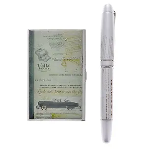 Подарочный набор (28457) (17х10х1,7) (ручка, визитница) 2345879