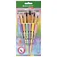 Кисти 06шт белка №1, №2, №3, №4, №5, №6 EVA-вставка, блистер, европодвес, BRAUBERG — 3170412 — 1