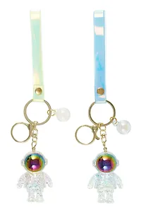 Брелок Космонавт (перламутр) (ПВХ) (5,5см)