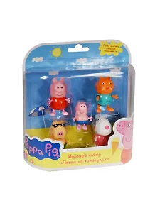 Набор фигурок Пеппа на каникулах (30764) (5 фигурок) (3+) (Peppa Pig)