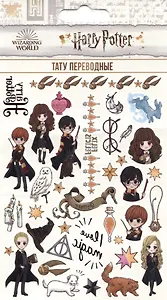 Наклейки-тату переводные Гарри Поттер 110х200 Макси