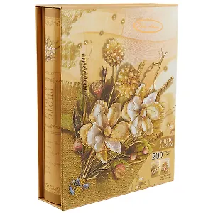 Фотоальбом на 200 фото Букет (10х15) (коробка)