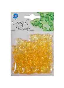 Набор бусин Кристальная игра Бабочки желтые (CRP098) (упаковка)