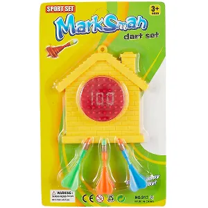 Дартс -мини Домик, 3 дротика 9блистер) 3+