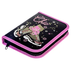 Пенал 1 отделение "Спорт-шик" 190*130 мм, молния