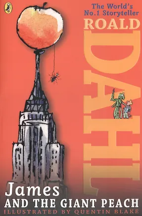 Книга James and the Giant Peach (м) Dahl (Роальд Даль, Roald Dahl)