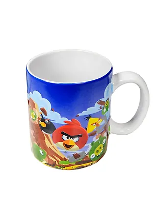 Angry Birds Кружка керамическая в коробке (300мл) (Птицы) (115х82х100) 2366481