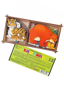 Набор "Хищники" на магнитах, 12 деталей