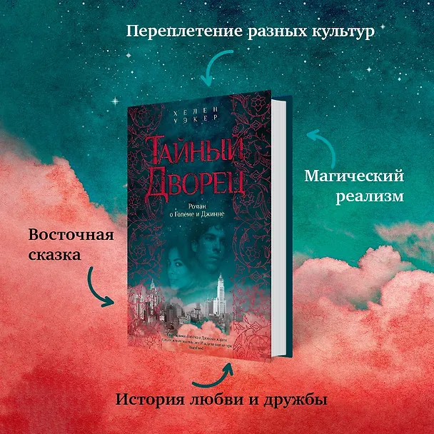 Книга Тайный дворец. Роман о големе и джинне (Хелен Уэкер) — 8