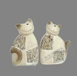 Фигурка декоративная Кошка (172724) (9х5х14) (2 вида)