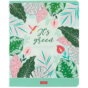 Тетрадь в клетку Hatber, It's green, 48 листов, в ассортименте