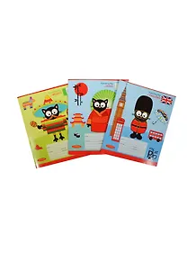 Тетрадь в линейку Unnika, My cat Pip, 12 листов, в ассортименте