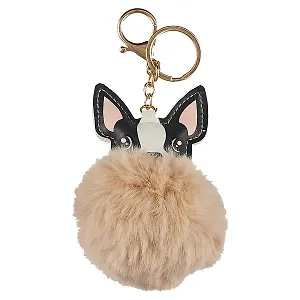 Брелок Мопс (иск.мех) (8см) (12-06648-M01)
