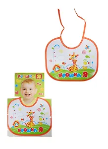 Нагрудник Крошка Я из клеенки на завязках (1248377) (Крошка Я) (4+) (упаковка)