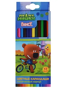 Карандаши цветные Action!, "МиМиМишки", 12 цветов