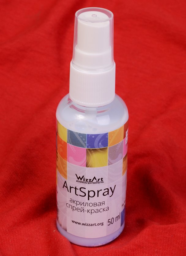 ArtSpray Акриловая спрей-краска Голубое небо (ST8) (флакон) (50мл) (WizzArt) 2592616 — 1