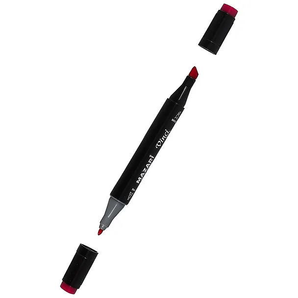 Маркеры для скетчинга "VINCI BLACK" Mazari, 60 цветов 2952122 — 3