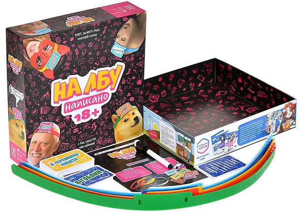 Настольная игра "На лбу написано" 18+ 3114149 — 4
