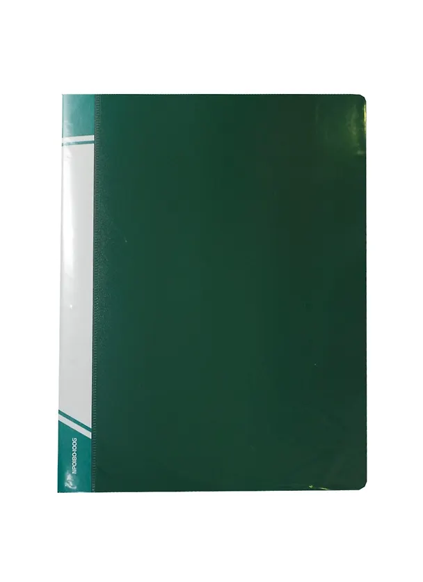 Папка с файлами А4, 100 файлов, пластик, в ассортименте, inФОРМАТ 233531 — 4