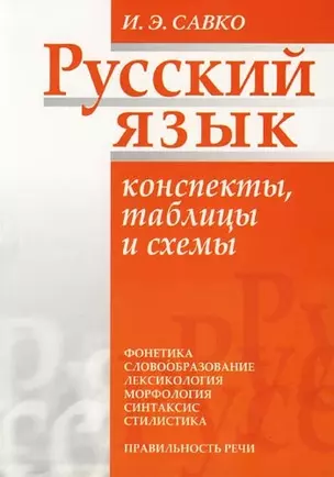 Русский язык: Конспекты, таблицы и схемы — 2085681 — 1